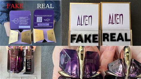 Fake vs Real Alien Thierry Mugler EDP Perfume .